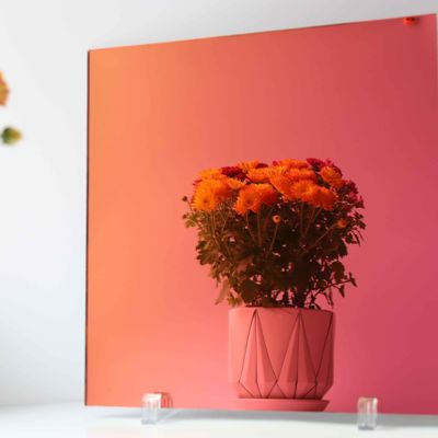 1.8mm Thin Antique Mirror Sheets For Sale Wall Mounted