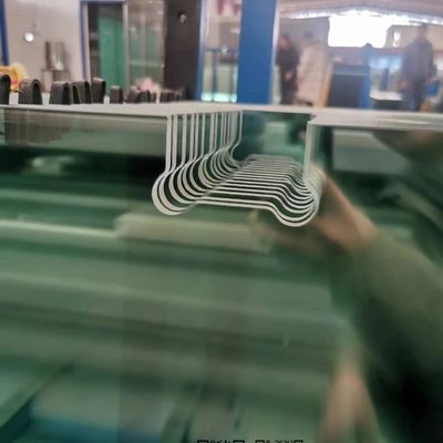 tempered shower glass panel  10mm 8mm thick