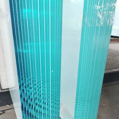 1/2" 1/8" Custom Low Iron Acid Etched Glass High UV Protection