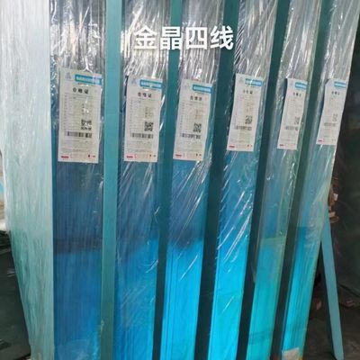 1/2" 1/8" Custom Low Iron Acid Etched Glass High UV Protection
