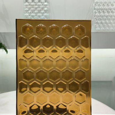 Bronze Fused Glass Sheets 2mm For Crafts Mosaic Art