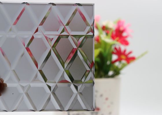 Etched Engraving Glass Sheet 5mm 3mm Thickness