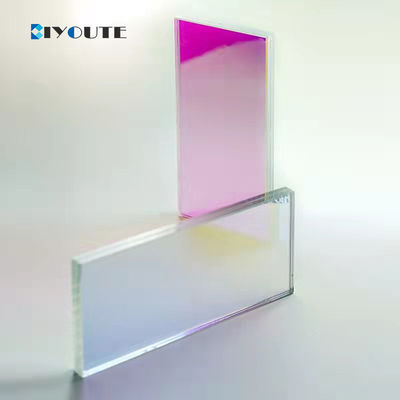 Silver Clear Dichroic Glass For Stained Glass